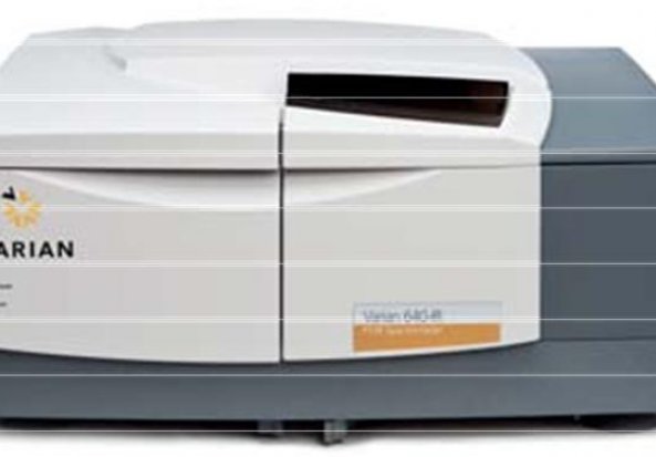 Varian 640 IR Fourier Transform Infrared Spectroscopy (FTIR) Fourier Transform Infrared Spectrometer (FTIR)