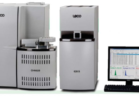 Leco CHN628 System for Carbon, Hydrogen, Nitrogen and Sulphur Determination with Sulphur Module Autoloader 