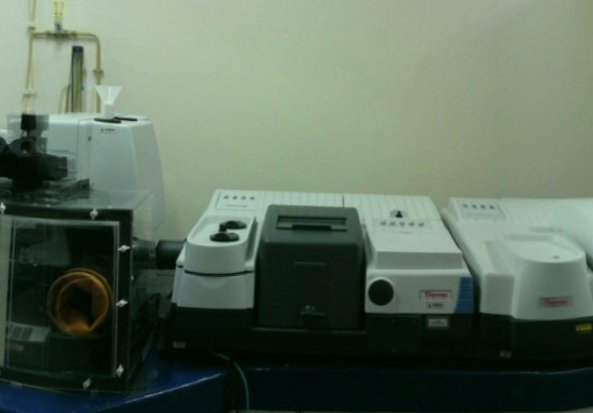 Thermo Fischer Nexus 6700 FTIR spectrometer and Raman Module Fourier Transform Infrared Spectrometer (FTIR)